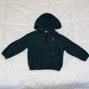 Kids Dark Green Corduroy 2 Piece Set